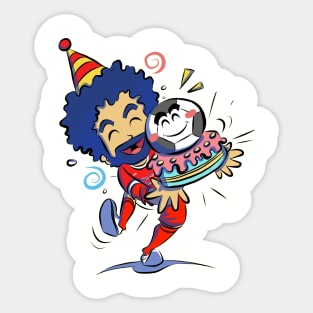 Happy Birth Day Salah Sticker